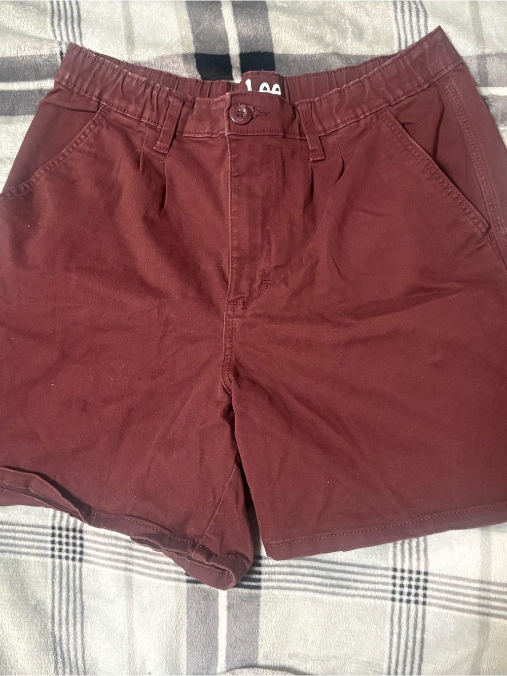 Lee Women’s Maroon Casual Shorts